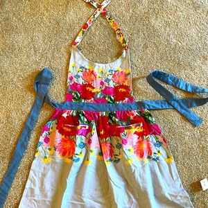 NWT - Jackie Diedam for Anthropologie Floral Apron